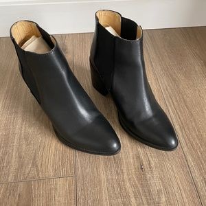 Nisolo Classic Chelsea Heeled Boot Black Size 6